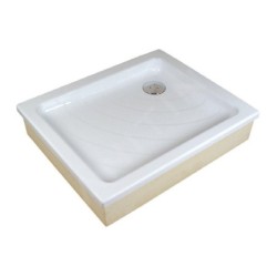 Ravak Kaskada - Receveur de douche Aneta LA , 755x905 mm, AntiBac, blanc A003701220