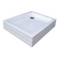 Ravak Kaskada - Receveur de douche Aneta EX, 755x905 mm, AntiBac, blanc A003701320