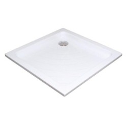 Ravak Kaskada - Receveur de douche Angela EX, 905x905 mm, AntiBac, blanc A007701320