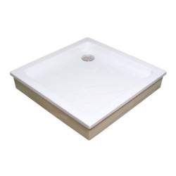Ravak Kaskada - Receveur de douche Angela EX, 905x905 mm, AntiBac, blanc A007701320