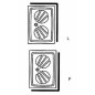 Ravak Galaxy Pro - Panneau frontal SET L, pour receveur 1200 x 900 mm, gauche, blanc XA83GL01010