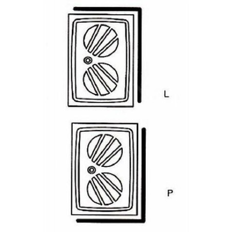 Ravak Galaxy Pro - Panneau frontal SET R, pour receveur 1000 x 800 mm, droit, blanc XA83AP01010
