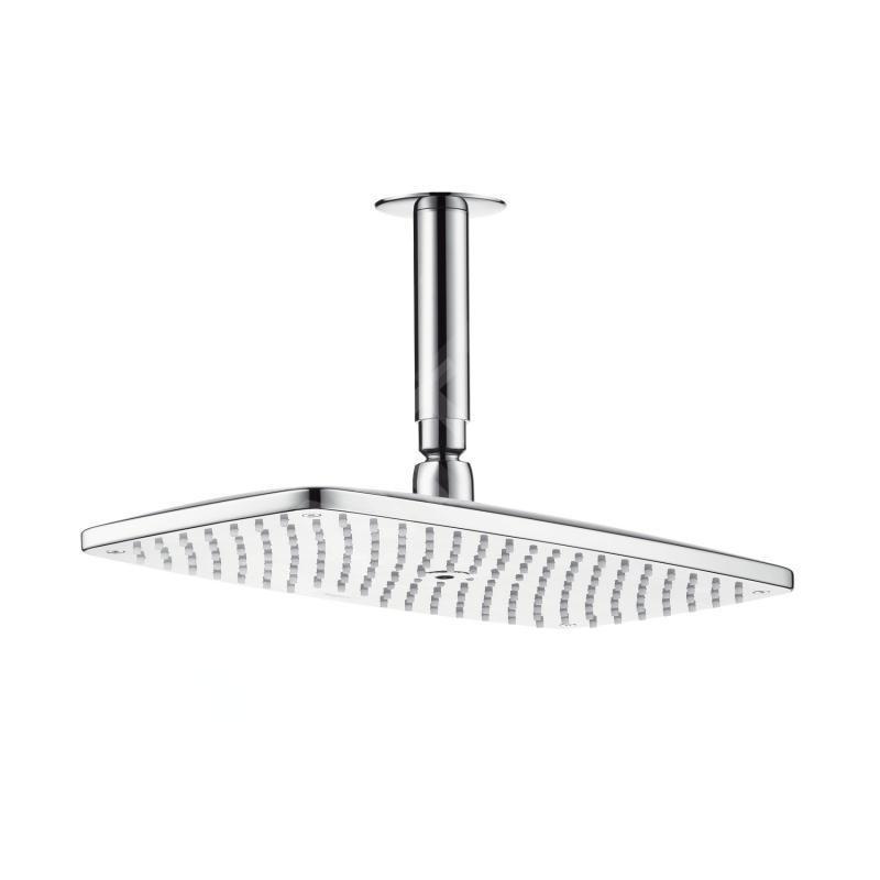 Hansgrohe Raindance New - Douche de tête E 360 Air 1 jet avec arrivée depuis le plafond 100 mm, EcoSmart, chrome 26604000