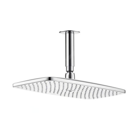 Hansgrohe Raindance New - Douche de tête E 360 Air 1 jet avec arrivée depuis le plafond 100 mm, EcoSmart, chrome 26604000