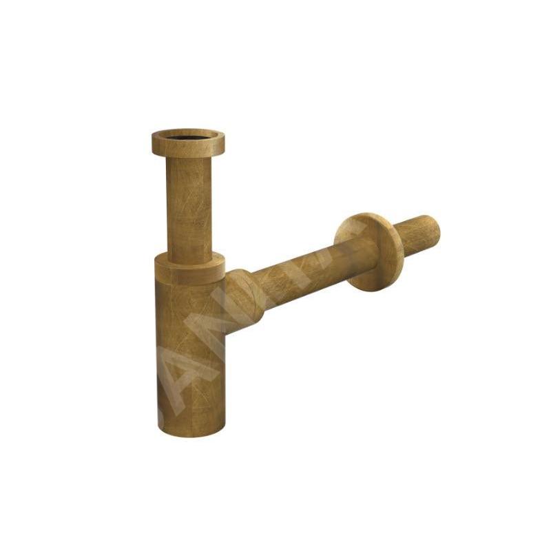 Alcadrain Siphons - Siphon design, bronze antique A400ANTIC