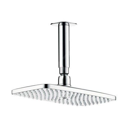 Hansgrohe Raindance New - Douche de tête E 240 Air, 1 jet avec amenée par plafond de 100 mm, chrome 27380000