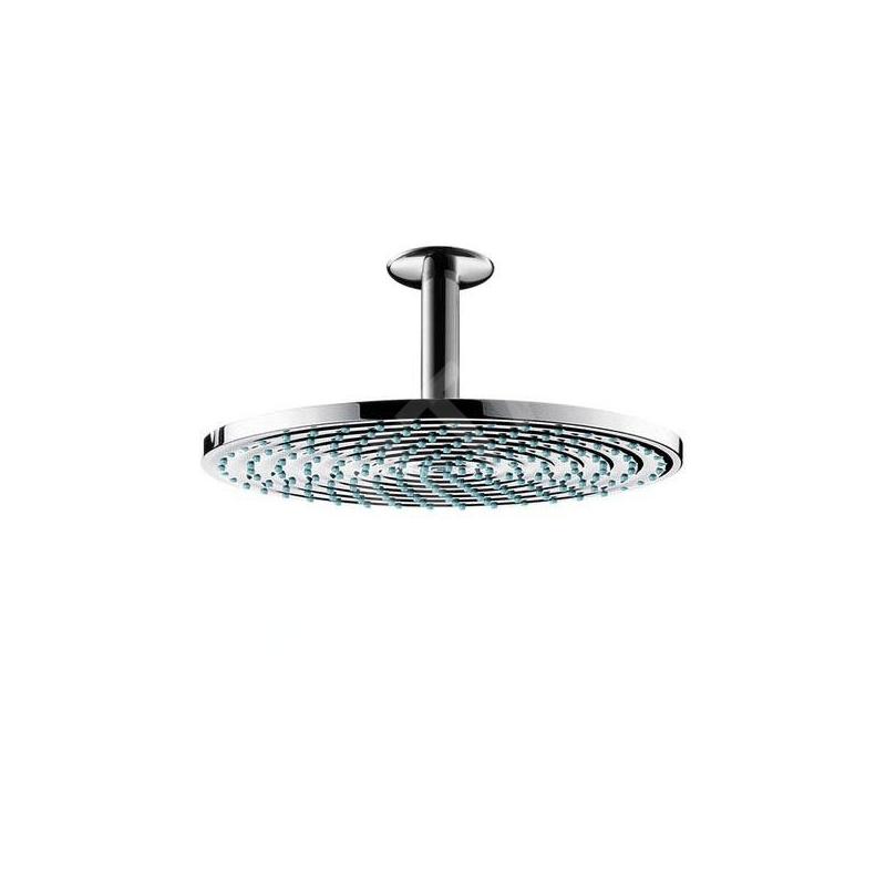 Hansgrohe Raindance - Douche de tête S 240 Air 1jet EcoSmart 9 l/min avec arrivée depuis le plafond 100 mm, chrome 27463000 Hansgrohe Raindance - Douche de tête S 240 Air 1jet EcoSmart 9 l/min avec arrivée depuis le plafond 100 mm, chrome 27463000