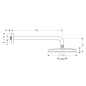 Hansgrohe Raindance Classic - Douche de tête 270 Air, 1 jet, bras de 390 mm, design chrome / doré 27424090