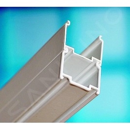 Ravak Supernova - Profil de réglage ANPV pour écrans de baignoire, hauteur 1370 mm, satiné E778803U13702