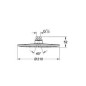 Grohe Rainshower - Douche de tête Cosmopolitan, 1 jet, chrome 2836800E