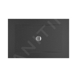 Jika Cubito Pure - Receveur de douche 1400x900 mm, noir H2164250160001