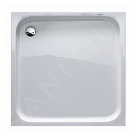 Duravit D-Code - Receveur de douche 1000x1000 mm, Antislip, blanc alpin 720103000000001