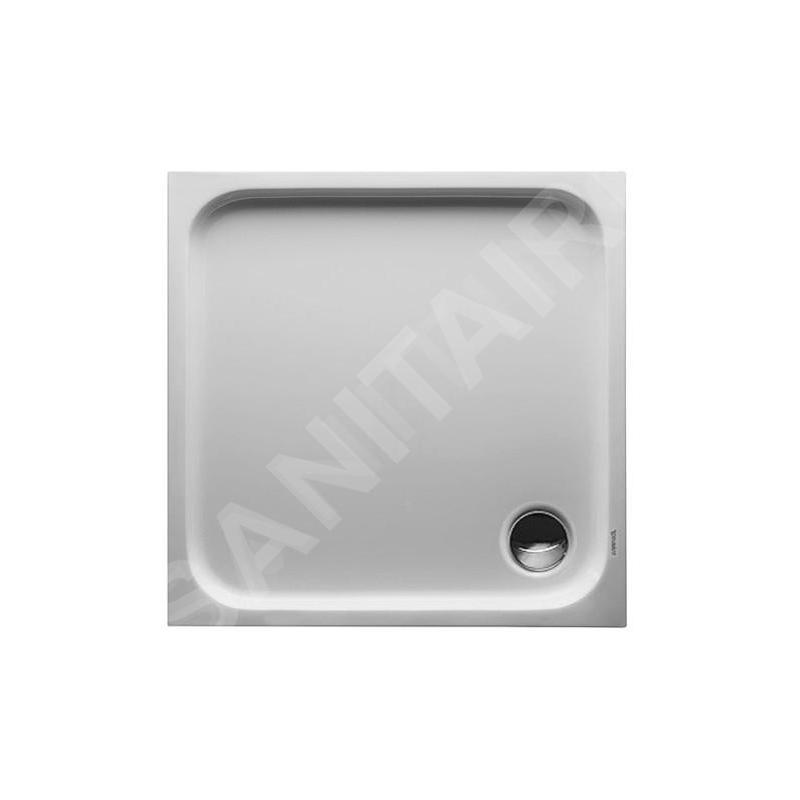 Duravit D-Code - Receveur de douche, 900x900 mm, Anti-slip, blanc alpin 720102000000001