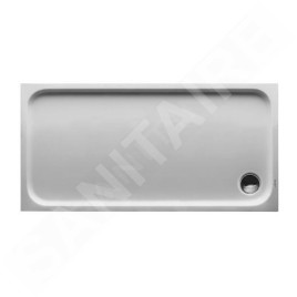 Duravit D-Code - Receveur de douche 1400x700 mm, blanc alpin 720095000000000