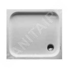 Duravit D-Code - Receveur de douche, 900x800 mm, Antislip, blanc alpin 720105000000001