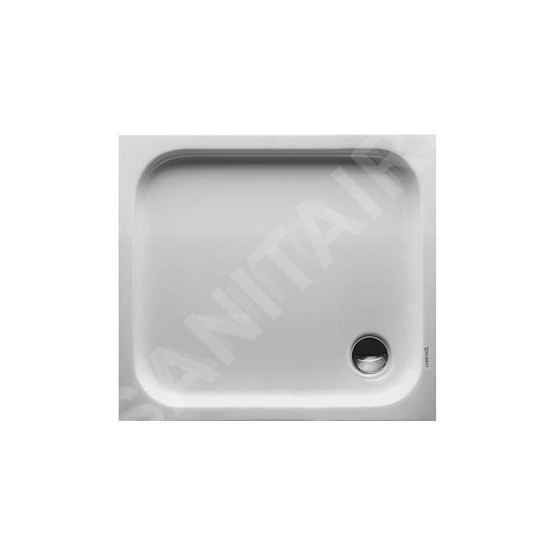 Duravit D-Code - Receveur de douche, 900x800 mm, Antislip, blanc alpin 720105000000001