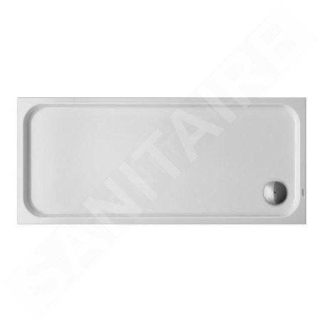 Duravit D-Code - Receveur de douche 1600x700 mm, blanc alpin 720163000000000