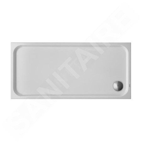 Duravit D-Code - Receveur de douche 1600x750 mm, Antislip, blanc alpin 720164000000001