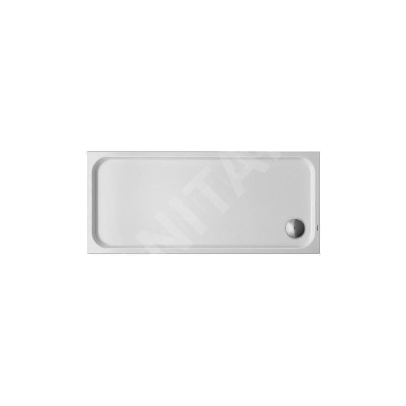 Duravit D-Code - Receveur de douche 1600x700 mm, Antislip, blanc alpin 720163000000001