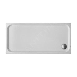 Duravit D-Code - Receveur de douche 1600x750 mm, blanc alpin 720164000000000