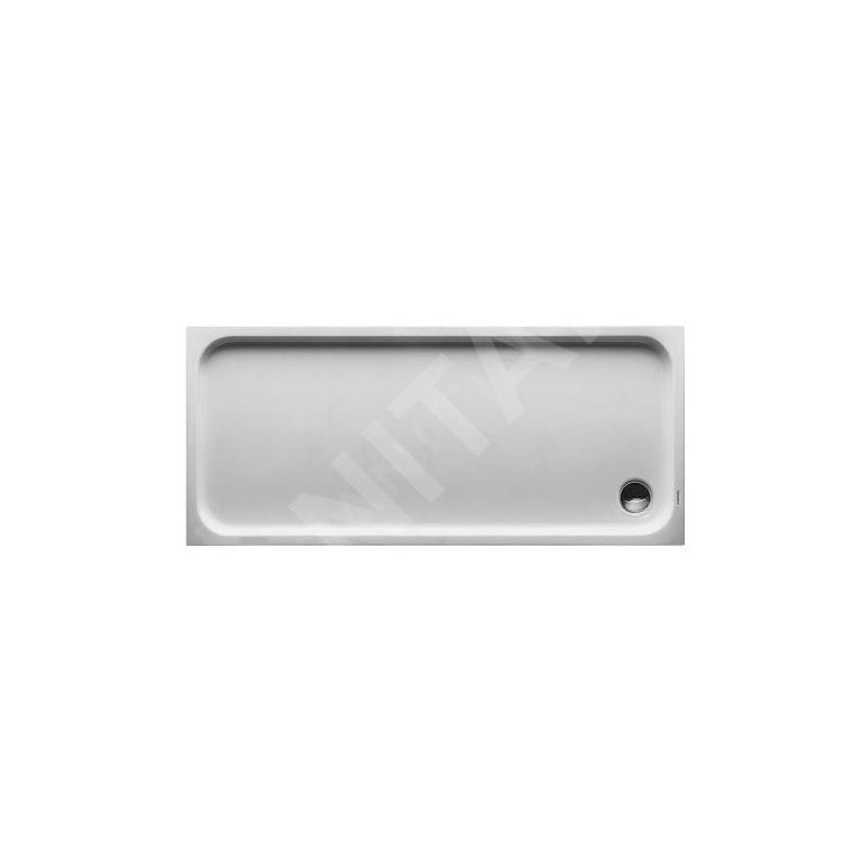 Duravit D-Code - Receveur de douche 1700x750 mm, Antislip, blanc alpin 720100000000001