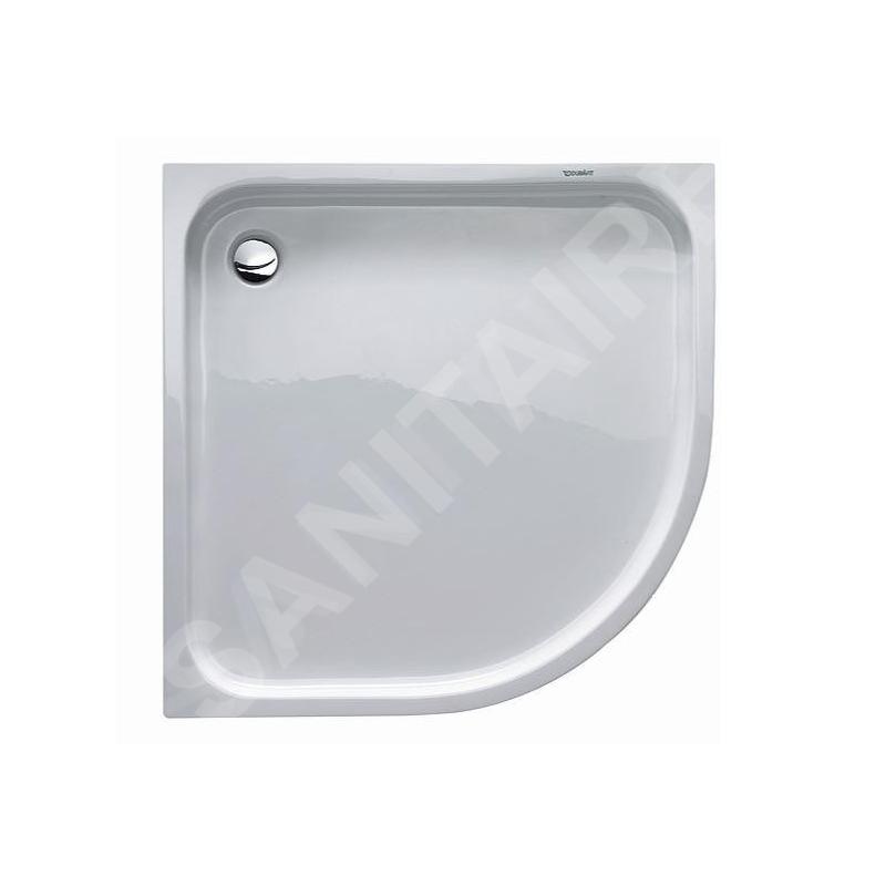 Duravit D-Code - Receveur de douche en quart de cercle 900x900 mm, Antislip, blanc alpin 720108000000001