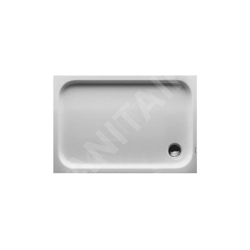 Duravit D-Code - Receveur de douche 1200x800 mm, Antislip, blanc alpin 720113000000001