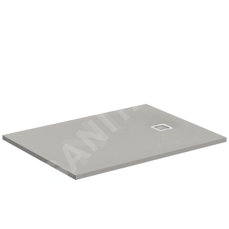 Ideal Standard Ultra Flat S - Receveur de douche 1200x1000 mm, gris béton K8232FS