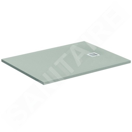 Ideal Standard Ultra Flat S - Receveur de douche 1400 x 900 mm, gris béton K8256FS