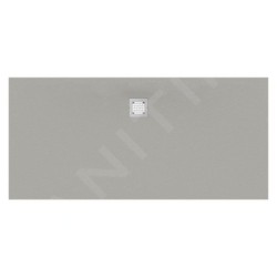 Ideal Standard Ultra Flat S - Receveur de douche 1700 x 700 mm, gris béton K8281FS