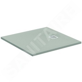 Ideal Standard Ultra Flat S - Receveur de douche 900x900 mm, gris béton K8215FS