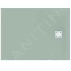 Ideal Standard Ultra Flat S - Receveur de douche 1600 x 900 mm, gris béton K8277FS