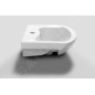 Aqualine Zero - Meuble lavabo 455x400 mm, 1 point d'amorçage, blanc 6045