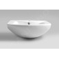 Aqualine Zero - Meuble lavabo 455x400 mm, 1 point d'amorçage, blanc 6045