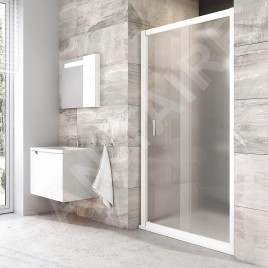 Ravak Blix - Porte de douche, 1170-1210 mm, blanc/verre Grape 0PVG0100ZG