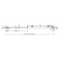Ravak Blix - Porte de douche BLDP2-110, 1070-1110 mm, blanc/verre clair 0PVD0100Z1 Ravak Blix - Porte de douche BLDP2-110, 1070-1110 mm, blanc/verre clair 0PVD0100Z1