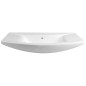 Aqualine Zero - Meuble lavabo 970x510 mm, avec trop-plein, trou pour robinet, blanc 6095 Aqualine Zero - Meuble lavabo 970x510 mm, avec trop-plein, trou pour robinet, blanc 6095