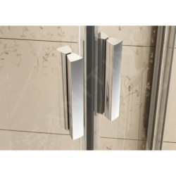 Ravak Blix - Porte de douche, 1170-1210 mm, aluminium brillant/verre clair 0PVG0C00Z1