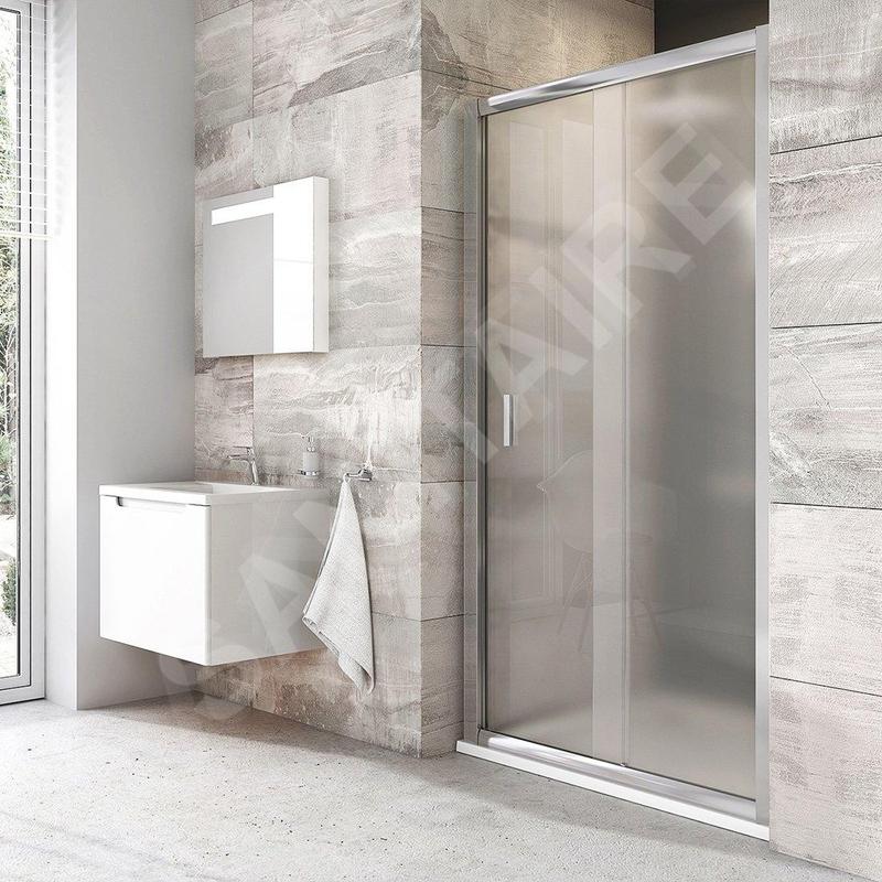 Ravak Blix - Porte de douche, 1170-1210 mm, aluminium brillant/verre Grape 0PVG0C00ZG