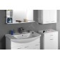 Aqualine Zero - Meuble lavabo 860x500 mm, avec trop-plein, trou pour robinet, blanc 6085 Aqualine Zero - Meuble lavabo 860x500 mm, avec trop-plein, trou pour robinet, blanc 6085