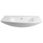Aqualine Zero - Meuble lavabo 860x500 mm, avec trop-plein, trou pour robinet, blanc 6085 Aqualine Zero - Meuble lavabo 860x500 mm, avec trop-plein, trou pour robinet, blanc 6085