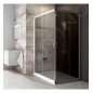 Ravak Blix - Porte de douche BLRV2K 90 cm, blanc/verre transparent 1XV70100Z1 Ravak Blix - Porte de douche BLRV2K 90 cm, blanc/verre transparent 1XV70100Z1