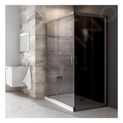 Ravak Blix - Porte de douche BLRV2K 90 cm, verre satiné/transparent 1XV70U00Z1