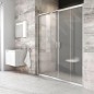 Ravak Blix - Porte de douche en quatre parties BLDP4-170, 1670-1710 mm, aluminium brillant/verre raisin 0YVV0C00ZG Ravak Blix - Porte de douche en quatre parties BLDP4-170, 1670-1710 mm, aluminium brillant/verre raisin 0YVV0C00ZG