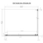 Ravak Chrome - Porte de douche CRV1-80, 780-800 mm, satiné/verre transparent 1QV40U01Z1 Ravak Chrome - Porte de douche CRV1-80, 780-800 mm, satiné/verre transparent 1QV40U01Z1