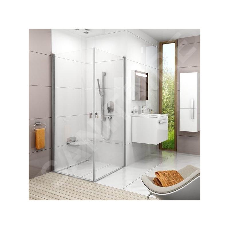 Ravak Chrome - Porte de douche CRV1-90, 880-900 mm, aluminium brillant/verre transparent 1QV70C01Z1 Ravak Chrome - Porte de douche CRV1-90, 880-900 mm, aluminium brillant/verre transparent 1QV70C01Z1