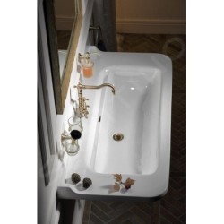 Sapho Kerasan Waldorf - Lavabo céramique 1000x550 mm, blanc 4142K1