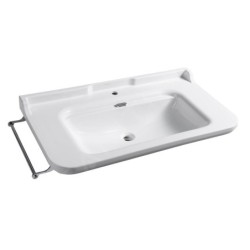 Sapho Kerasan Waldorf - Lavabo céramique 1000x550 mm, blanc 4142K1
