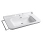 Sapho Kerasan Waldorf - Lavabo céramique 1000x550 mm, blanc 4142K1 Sapho Kerasan Waldorf - Lavabo céramique 1000x550 mm, blanc 4142K1