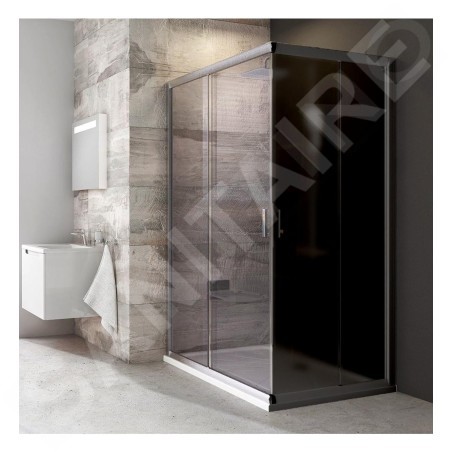 Ravak Blix - Porte de douche BLRV2K 80 cm, verre satiné/transparent 1XV40U00Z1
